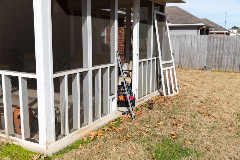 Enclosed Porch & Patio detail