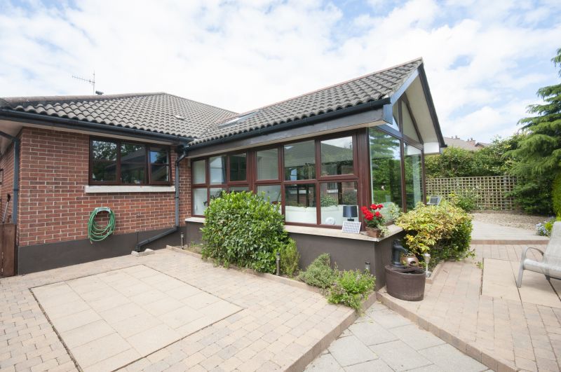Sunroom with Deck Access